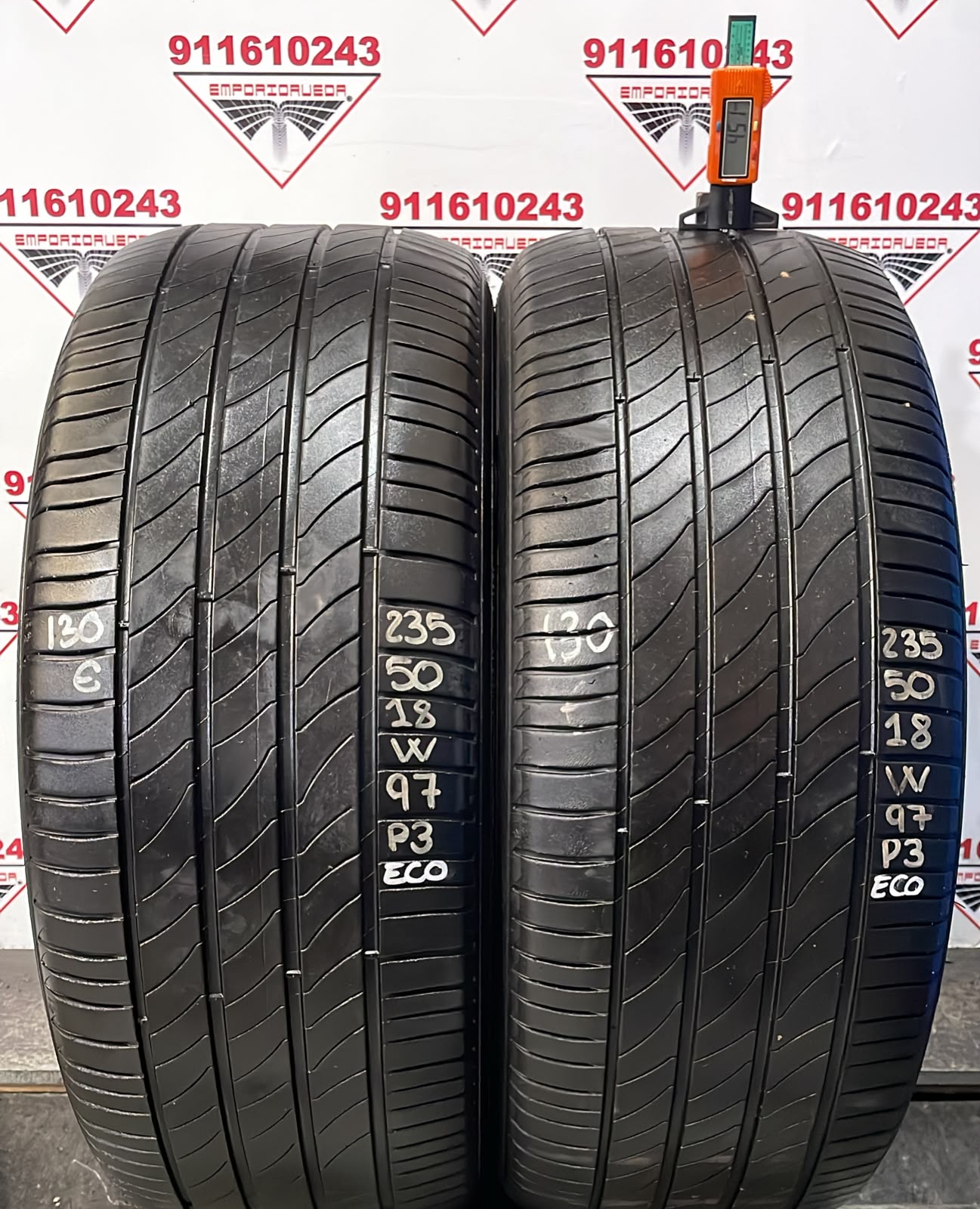 MICHELIN PRIMACY 3 USADO ECONOMICO  235/50 R18 97 W